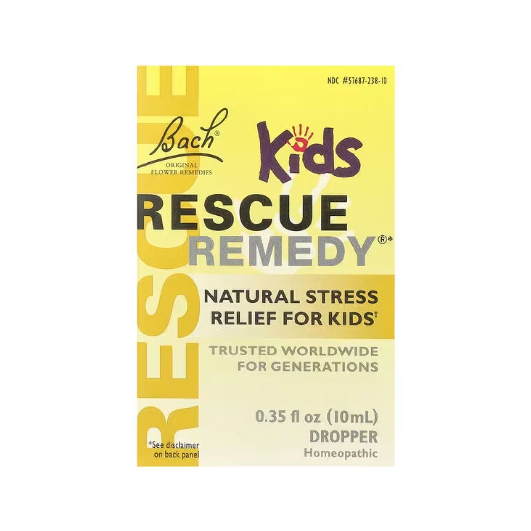 Bach, Rescue Remedy® Dropper Kids, Natural Stress Relief, 0.35 fl oz (10 ml)