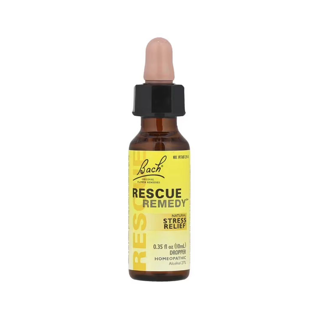 Bach, Original Flower Remedies, Rescue Remedy®, Natural Stress Relief, 0.35 fl oz (10 ml)